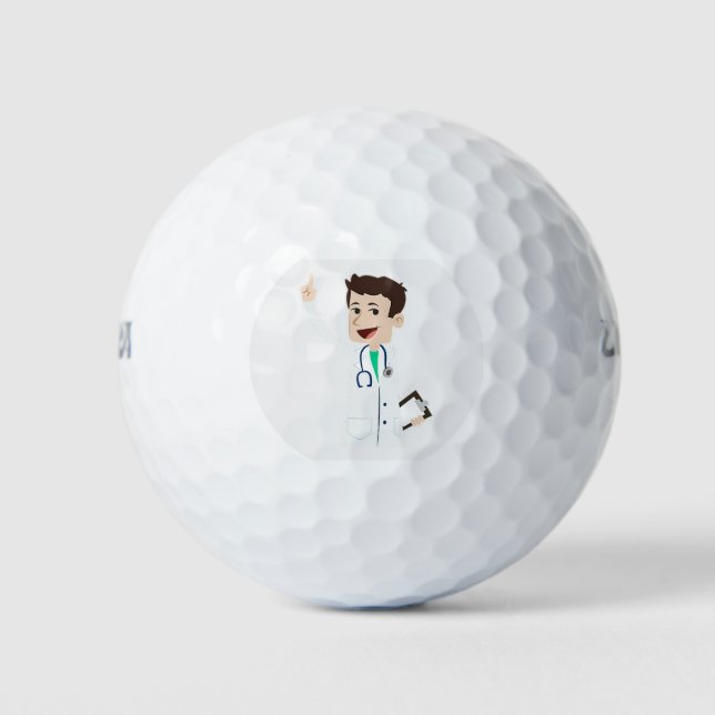 **GOLFBALL DES BELIEBTEN ARZTES** GOLFBALL (Vorderseite)