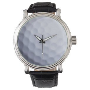 Golfball-Hintergrund - Golf spielende Armbanduhr