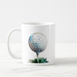 Golfball Kaffeetasse