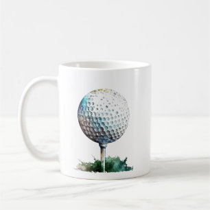 Golfball Kaffeetasse