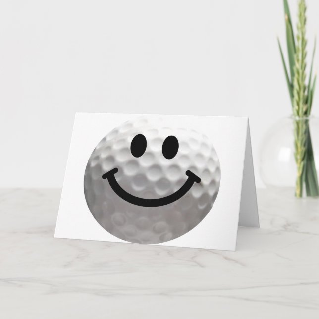 Golfball Karte (Vorderseite)