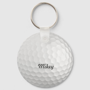 Golfball kundengerecht schlüsselanhänger