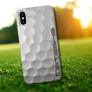 Golfball mit Personalisiertem Text Case-Mate iPhone Hülle