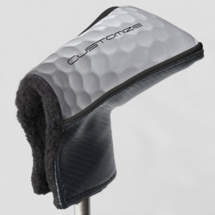 Golfball mit Personalisiertem Text Golf Headcover
