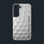Golfball mit Personalisiertem Text Samsung Galaxy Hülle<br><div class="desc">Einzigartiges Design für den lässigen Golfer zum beruflichen im Herzen. Einzigartig und elegant,  wird dies Ihre Golffreunde beim nächsten Turnier oder der nächsten Ansammlung sicherlich beeindrucken. Passen Sie diesen Golf Ball mit dem Text Ihrer Wahl an.</div>