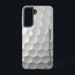 Golfball mit Personalisiertem Text Samsung Galaxy Hülle<br><div class="desc">Einzigartiges Design für den lässigen Golfer zum beruflichen im Herzen. Einzigartig und elegant,  wird dies Ihre Golffreunde beim nächsten Turnier oder der nächsten Ansammlung sicherlich beeindrucken. Passen Sie diesen Golf Ball mit dem Text Ihrer Wahl an.</div>