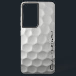 Golfball mit Personalisiertem Text Samsung Galaxy Hülle<br><div class="desc">Einzigartiges Design für den lässigen Golfer zum beruflichen im Herzen. Einzigartig und elegant,  wird dies Ihre Golffreunde beim nächsten Turnier oder der nächsten Ansammlung sicherlich beeindrucken. Passen Sie diesen Golf Ball mit dem Text Ihrer Wahl an.</div>