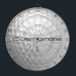 Golfball mit Personalisiertem Text und Nummer Dartscheibe<br><div class="desc">Passen Sie dieses Bild mit Text und Nummer Ihrer Wahl an. Einzigartiges Design für den lässigen Golfer zum beruflichen im Herzen. Einzigartig und elegant,  wird dies sicherlich Ihre Golffreunde beim nächsten Turnier beeindrucken.</div>