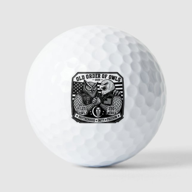 Golfball Old Gold Crest (Vorderseite)