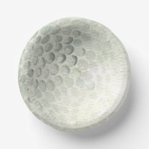 Golfball-Papierteller