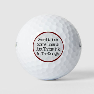Golfball-Sarkasmus Golfball