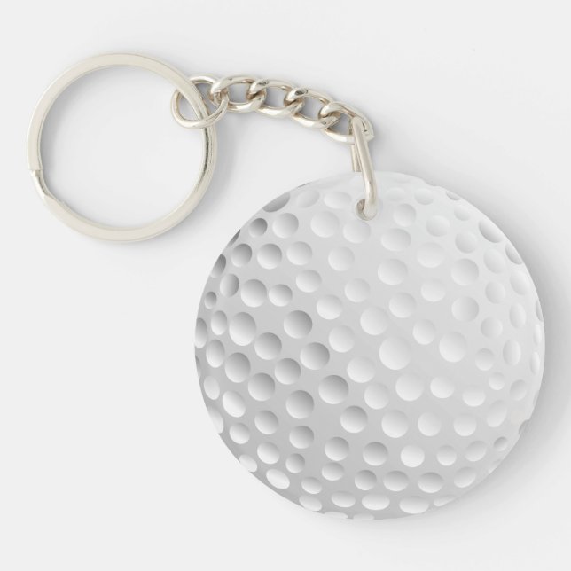 Golfball Schlüsselanhänger (Vorderseite)