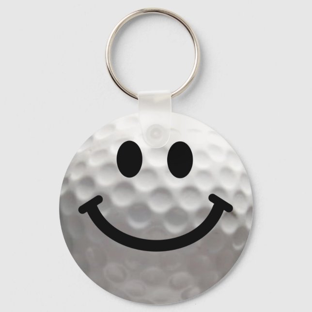 Golfball Schlüsselanhänger (Vorderseite)