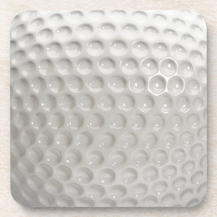 Golfball-Sport Getränkeuntersetzer