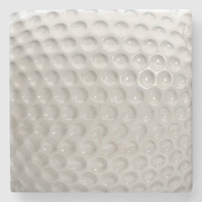 Golfball-Sport Steinuntersetzer (Vorderseite)