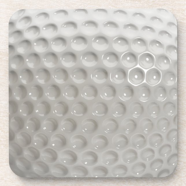 Golfball-Sport Untersetzer (Vorderseite)