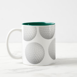 Golfball-Tasse Zweifarbige Tasse