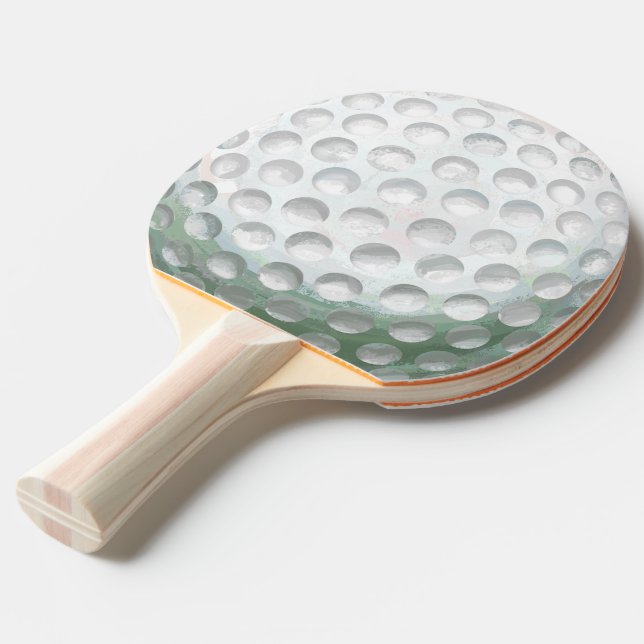 Golfball Tischtennis Schläger (Rückseitenansicht)