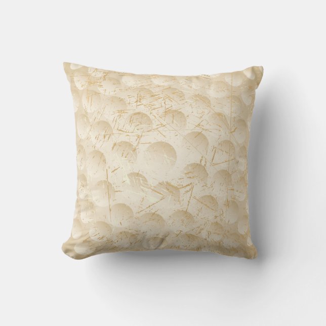 Golfball Vintag Kissen (Vorderseite)