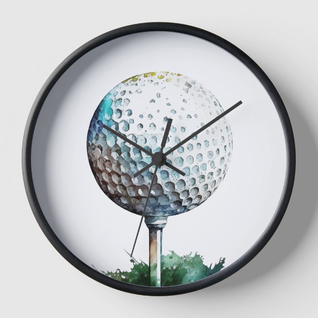 Golfball Wall Uhr (Vorderseite)