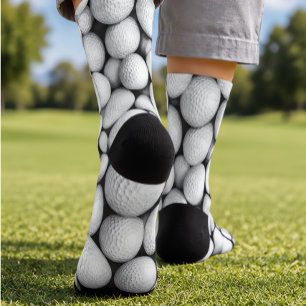 Golfbälle Golfer Sportgeschenk Socken