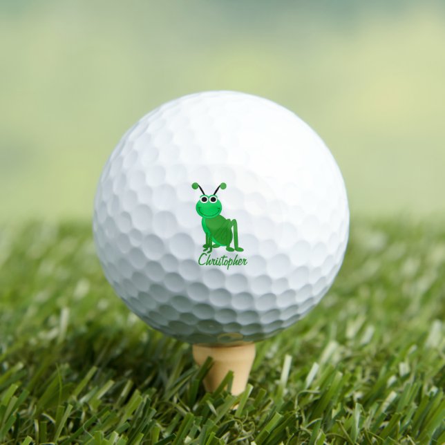 Golfbälle Heuschrecke Design (Insitu T-Shirt)