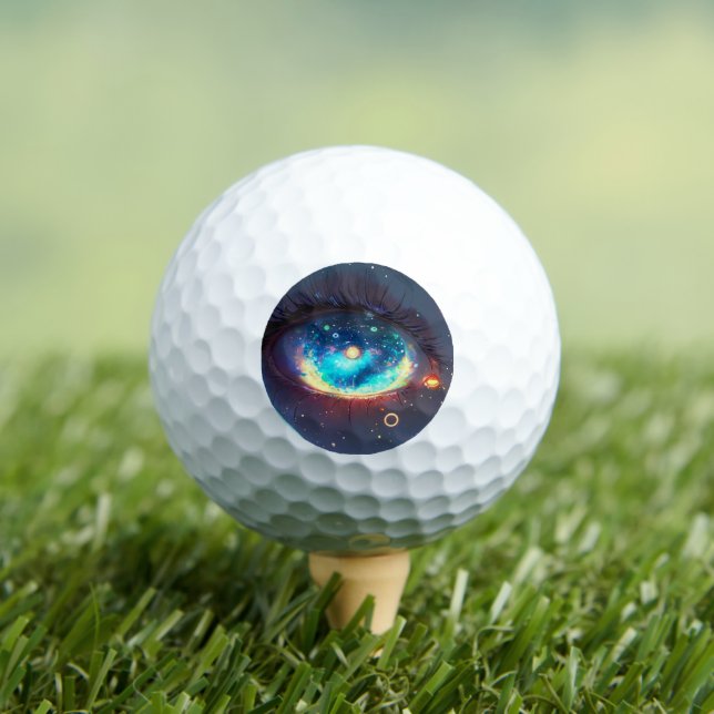 Golfbälle mit Augendesign (Insitu T-Shirt)