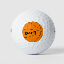 Golfbälle mit Basketball-Image