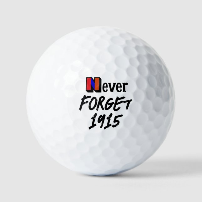 Golfbälle Nie Vergessen 1915 (Vorderseite)