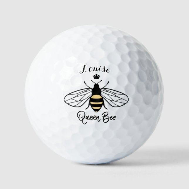Golfbälle von Queen Bee Anpassen (Vorderseite)
