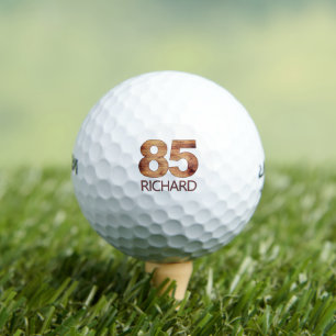 Golfbälle zum 85. Geburtstag 85 Jahre Golfer-Holzg