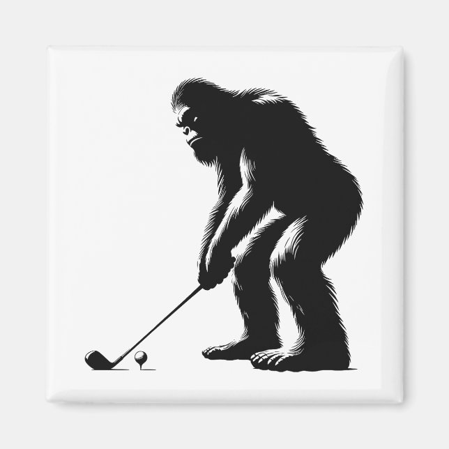 Golfbigfoot Magnet (Vorne)