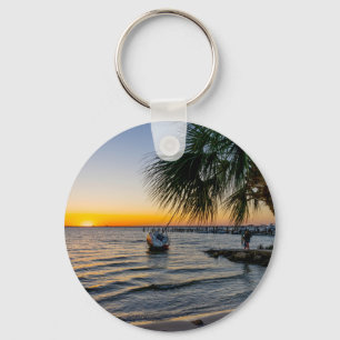 Golfbrise Florida Sunset Key Chain Schlüsselanhänger