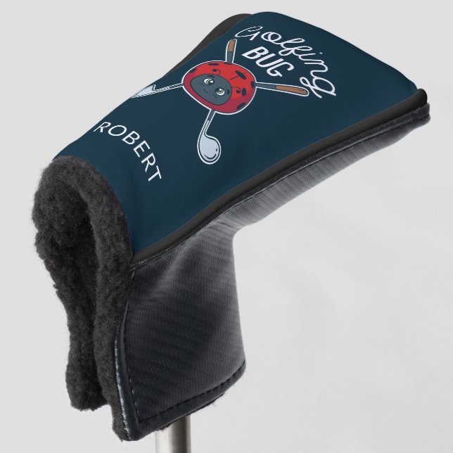 Golfbug Niedlich und lustig Moderne Custom Golf Headcover (3/4 Vorderseite)