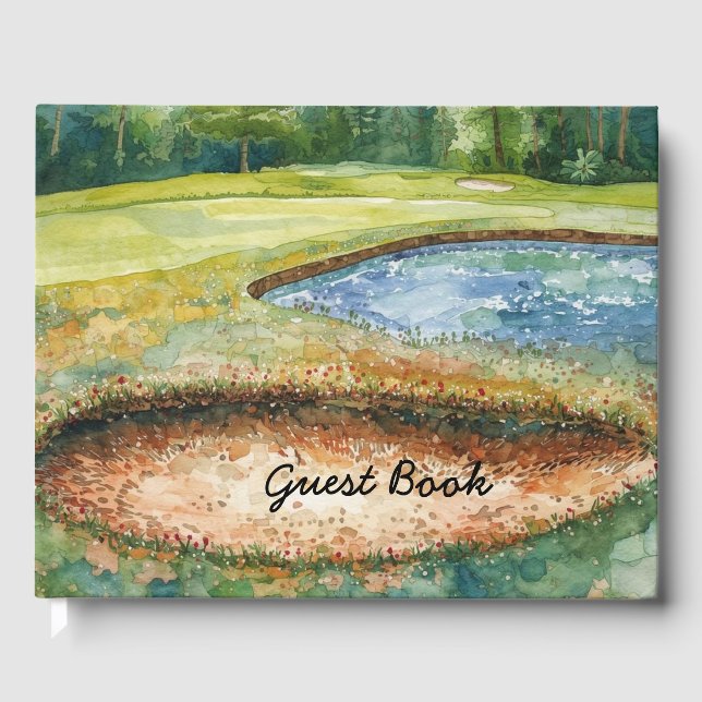 Golfbunker  gästebuch (Vorderseite)