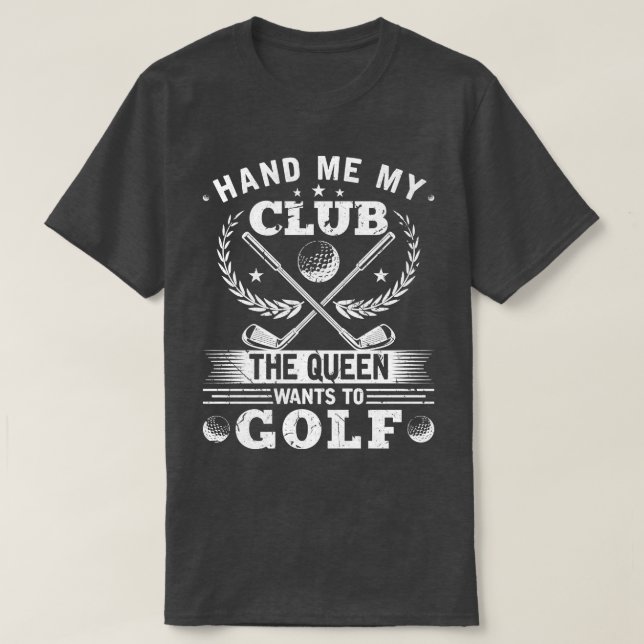 Golfclub Golf T-Shirt (Design vorne)