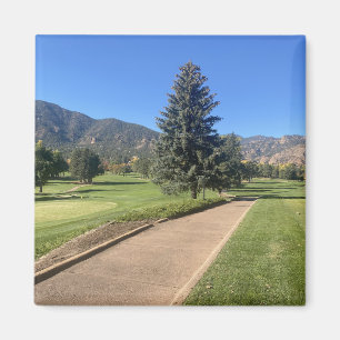 Golfclub in Colorado Springs Magnet