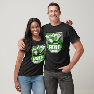 Golfclub NAME Pro Golfer Spieler Personalisiert  T-Shirt