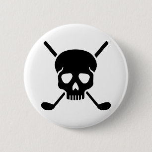Golfclubschädel Button