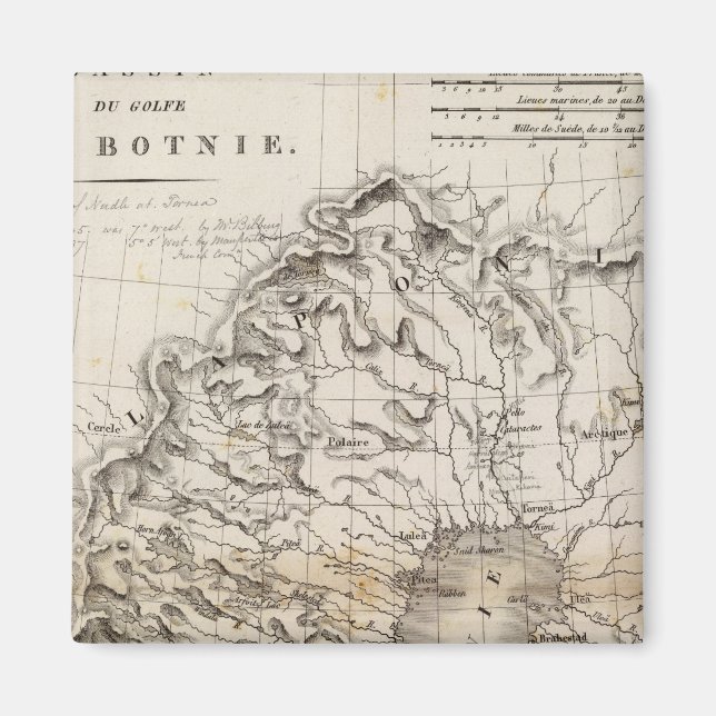 Golfe de Botnie Magnet (Vorne)