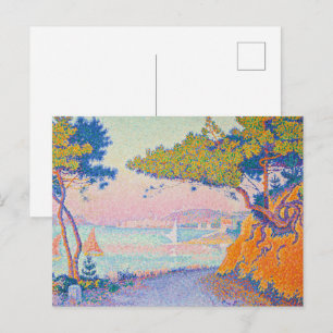 Golfe Juan Paul Signac Postkarte