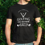 Golfen nicht vor jedem, es braucht viele Bälle Tri-Blend Shirt<br><div class="desc">Feiern Sie den besonderen Papa in Ihrem Leben diesen Vatertag mit unserem lustigen und humorvollen Golf Pun Handtuch. Das Design zeichnet sich durch ein lustiges und humorvolles Golftypografie-Design aus "Golfing ist nicht für jeden, es nimmt eine Menge Balls". Ideal für Ihren Golf liebenden Vater. Legen Sie sich ein einfaches Gesicht...</div>