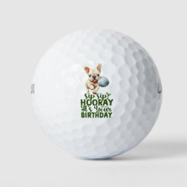 Golfen Sie Ihre Geburtstagsfeier mit dem französis Golfball