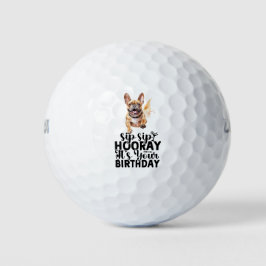 Golfen Sie Ihre Geburtstagsfeier mit dem französis Golfball