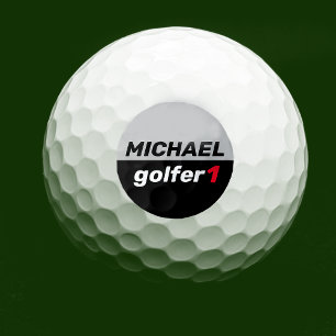 Golfer 1 Personalisiert Golfball