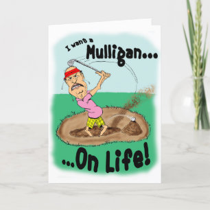 Golfer abgespalten karte