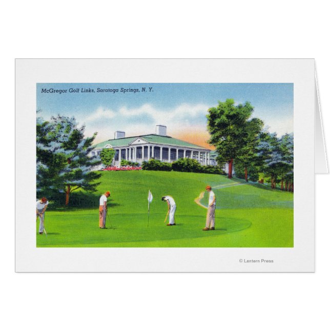 Golfer auf McGregor Golf Links Szene (Vorderseite (Horizontal))