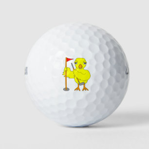 Golfer Chick Golfball