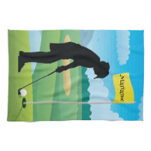 Golfer Design Golfer-Handtuch