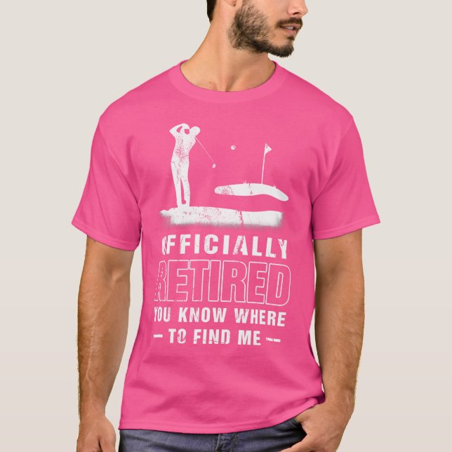 Golfer Father T-Shirt (Vorderseite)